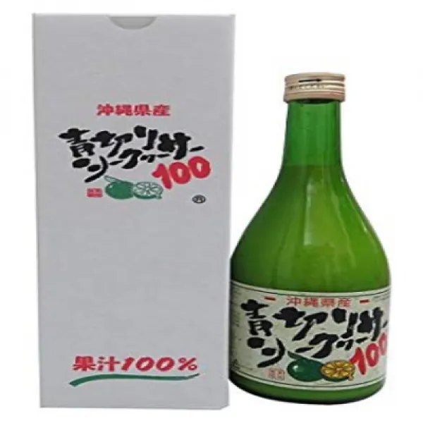 沖縄特産販売 青切りシークワーサー100 500ml ×4本 오키나와 특산 판매 파랑 삭감 시쿠와 사 100 500ml × 4 개, 1