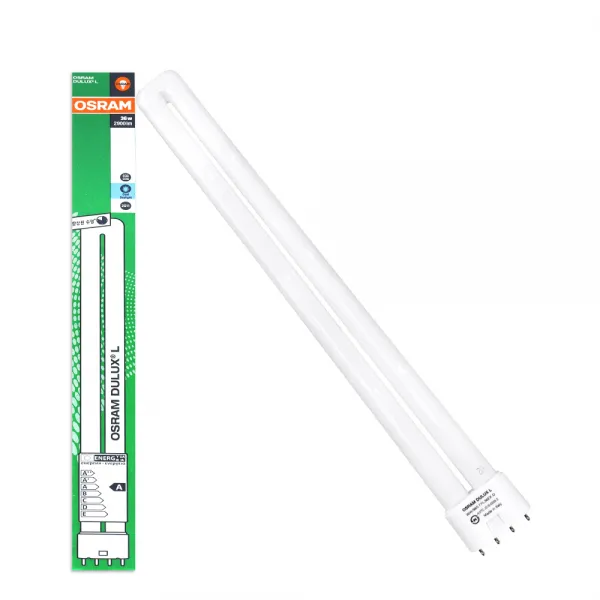 [오스람] Dulux L FPL 18W 24W 32W 36W 45W 55W 삼파장전구 형광등, 18W:주백색(840)