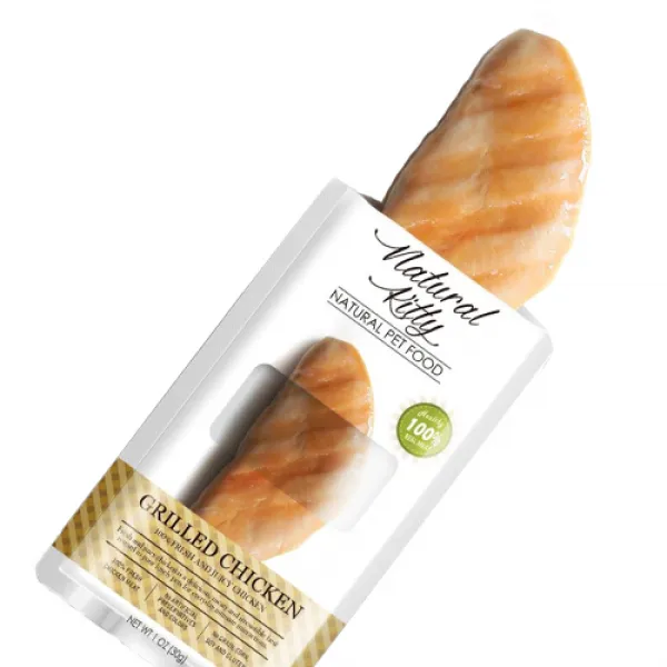 내추럴키티 고양이간식 (30g 4개입) 4종택 100%원재료, 4개, 그릴닭고기(30g×4p)