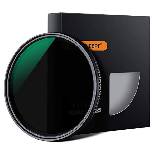 가변 식 ND 필터 ND8-ND2000 필터 82mm 광학 유리 감광 ND 필터 평면 K & F Concept 【메이커 직영점], 상세참조인용