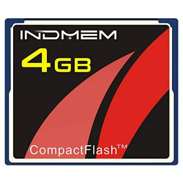 INDMEM 4GB CF 카드 4G 소형 콤팩트 Flash 메모리 카드 SLC 낸드 4 GB Comp, 상세내용참조