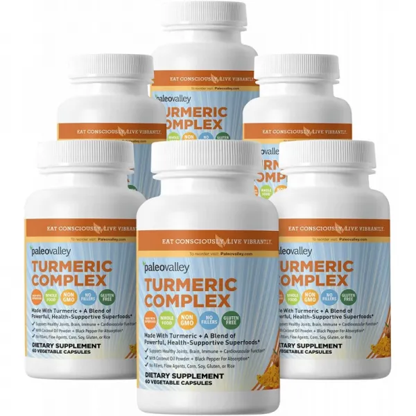 Paleovalley - 유기 발광체 복합체 - 슈퍼푸드를 포함한 전체 스펙트럼 발광체 영양 보충제 - 6팩(360캡, 1