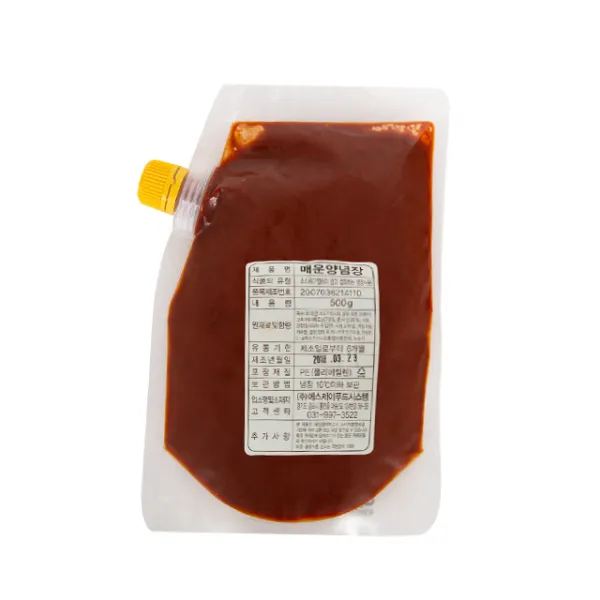  송주불냉면 매운 양념장 500g 캡사이신무첨가 단일상품