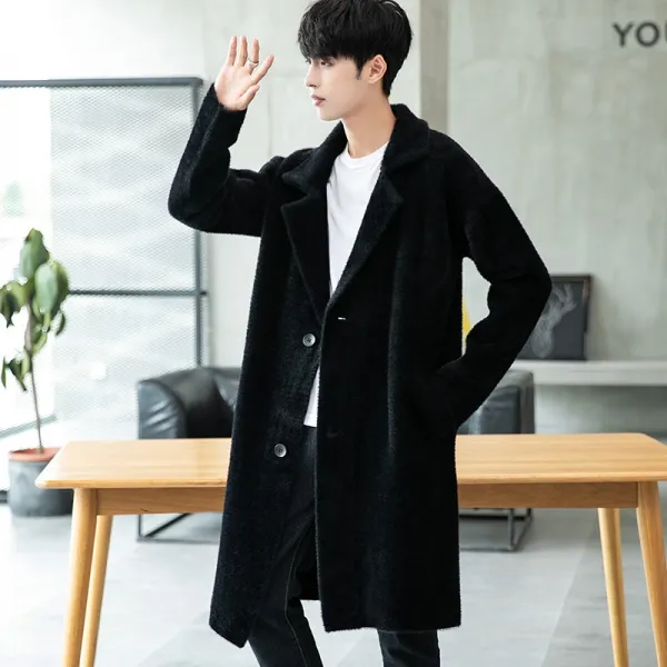 Uqh 남성 배기핏 슬립 니트 스웨터 45224752