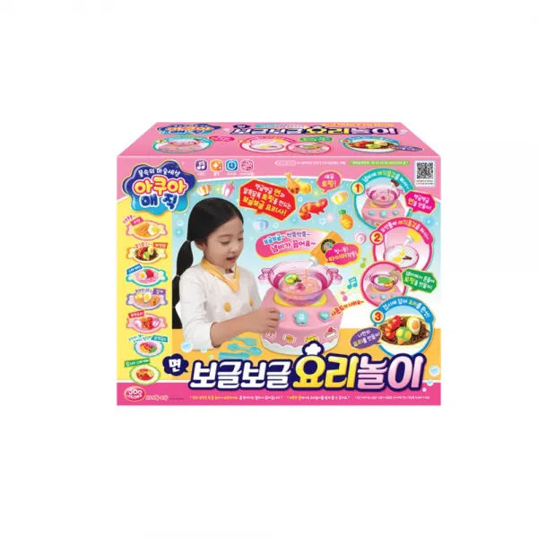 아쿠아매직 보글보글 요리놀이 세트, 혼합색상