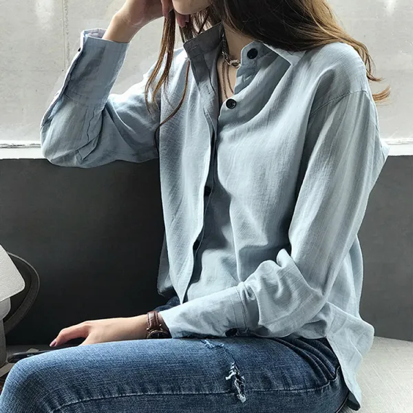 일상화보 헤븐 여성 셔츠 블라우스