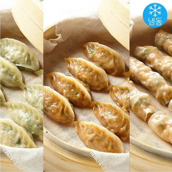 파오파오만두 생활의달인 고기만두300g 김치만두300g 새우만두270g (냉동), 300g, 3개