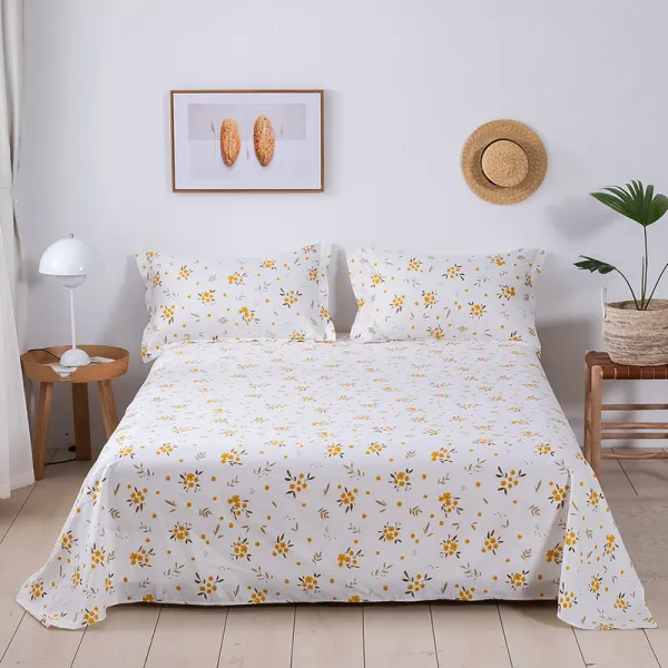 Jan.29 339번 심플 100온 싱글 코튼 싱글 코튼 암호 학생 기숙사 싱글 침대 2인 2.0 이불 홑삼세트z 황혼.