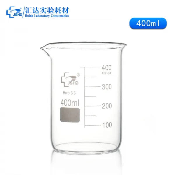 송금하고 있다 억 유리 내열 ML 화학 실험 기구 두꺼운 눈금 고형, 400ml 정해진 시간에 뺏다 구매함