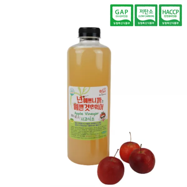 사과깡패 사과식초, 1개, 900ml