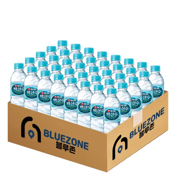 블루존 농심 백두산 백산수 생수 330ml X 40개입 1세트
