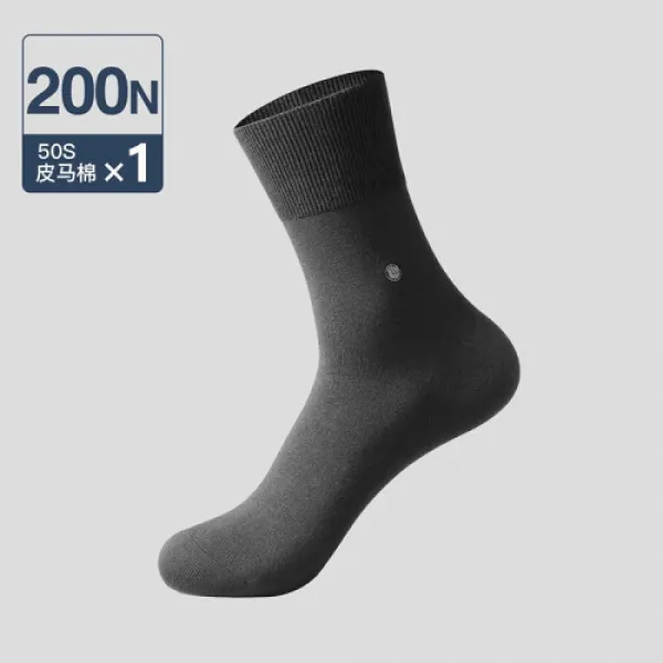 (금리삭시 남전면 고통발사무용 순색 양말 순색면 땀 흡수사계절 얇은 남삭 4복 짙은 옷 1쌍 고단절(0), 상세설명참조