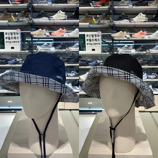 네파 우리엄마 선물! 가격부담없는 여성용 양면햇! 아나스타샤 리버시블 W햇 7I27411, 블랙