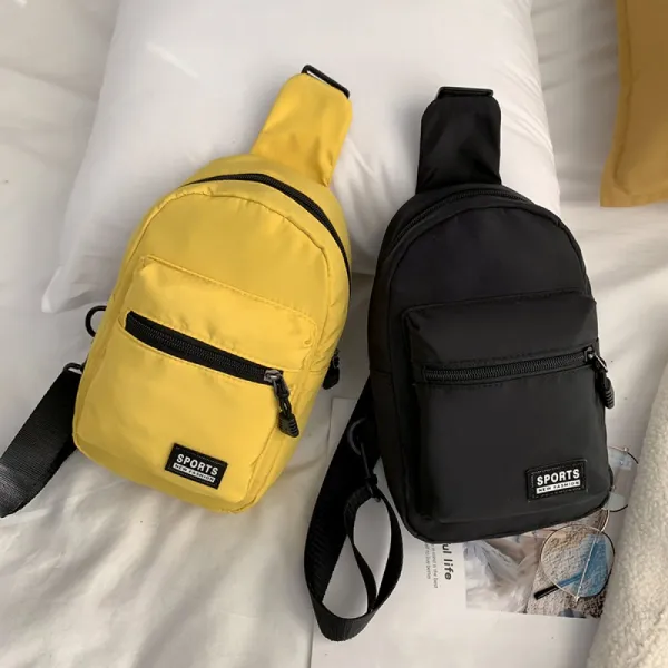 비밀의성 베이직 심플 남학생 데일리 미니힙색