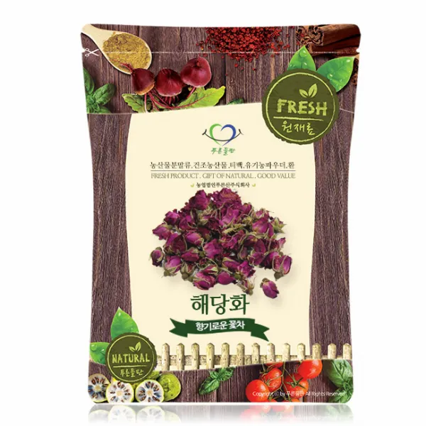 푸른들판 건조 해당화 꽃 차, 1개, 100g