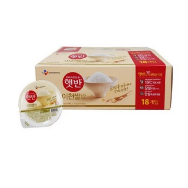 햇반 이천명품쌀밥 210g 72개입