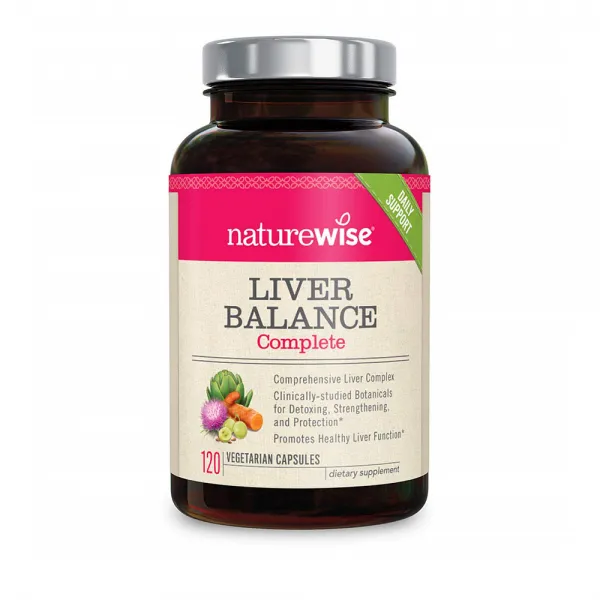 NatureWise 네이처 와이즈 밀크시슬 600mg 120정 피곤할때영양제 간보조제, 1mg, 1개