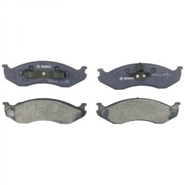 Bosch BP477 QuietCast 프리미엄 세미 메탈릭 디스크 브레이크 패드 세트: 지프 체로키 코만치 그랜드 체로키 그랜드 와고, 단일옵션