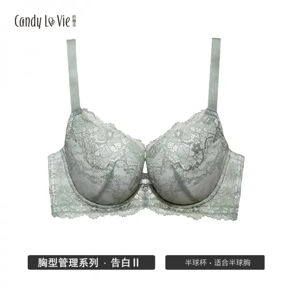 젖당파 얇은 청부함 측수함 용량 브래지어 빅 소녀 고 화이트