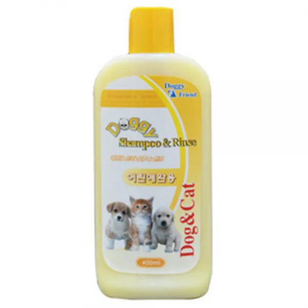 새끼 강아지 저자극 모발 영양 샴푸 1+1 개샴푸 어린강아지용 강아지털관리 퍼피샴푸