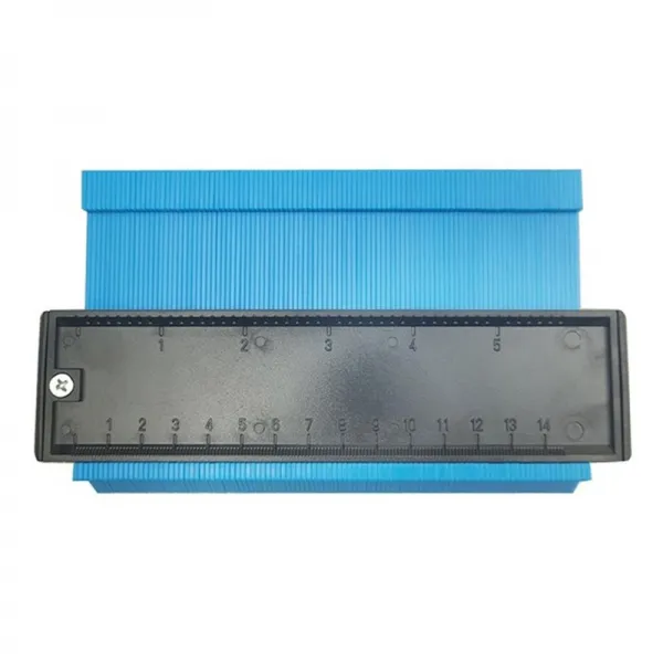 불규칙 윤곽 캘리퍼스 아크 게이지 파란색 140 mm 플라스틱