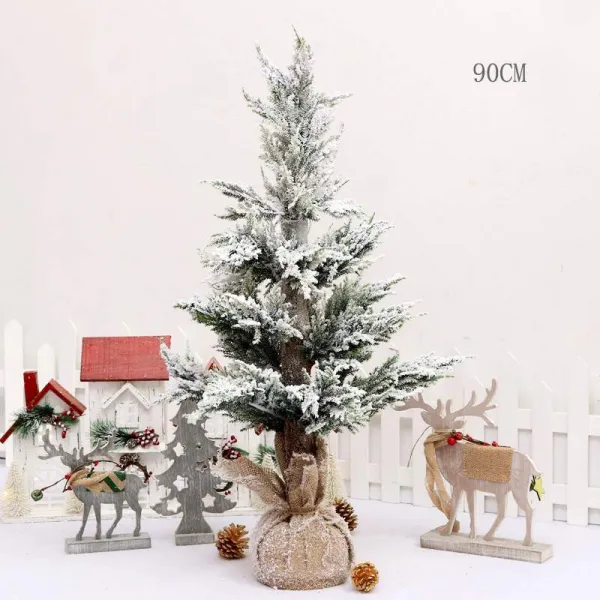 인싸템 플란넬 PE 미니 소형 테이블 떨어진 눈이다 개잎갈 나무 속이다 장면 배치 진열, T034A 타입 90cm 떨어지다 눈