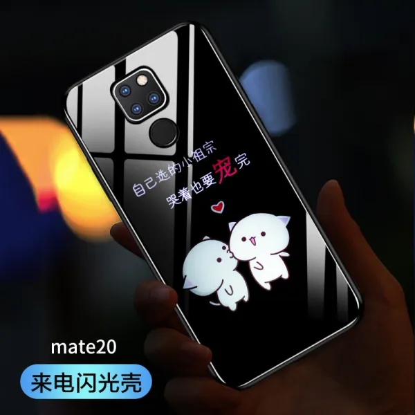 팜플렉스 핸드폰케이스 발광함 화웨이 MATE30 MATE20PRO 드랜드 충격흡수 MATE20X5G 인싸템 소리제어 오
