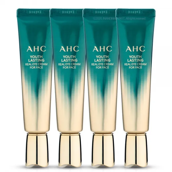 AHC 유스래스팅 리얼 포 페이스 시즌9 30ml 아이크림, 4개