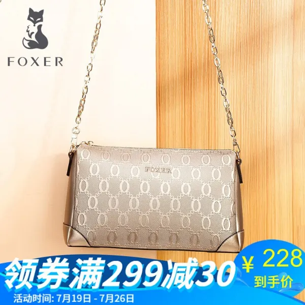 골든 여우백 리얼 가죽 체인 2019 여성용 체인 체인 체인 소가죽 숄더 크로스백 JD956LM004F 골드 2O