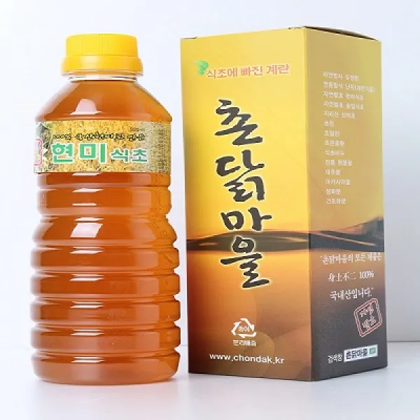 촌닭마을 천연 현미식초(500ml), 1개, 500ml