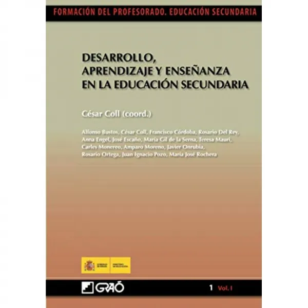 중등 교육의 개발 학습 및 교육: 011 교사 양성 E.secun. 9788499800165 교사 양성. 중등 석사 단일옵션