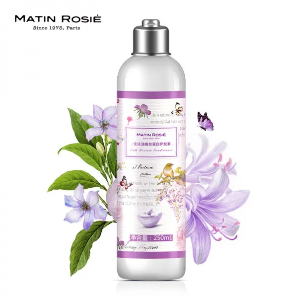 마 틴 루 시 (Matin Rosie) 무 실리콘 실크 크 리 스 탈 플래시 린스 250 ml 머 릿 결 강인성 향상 모증 완화 순 조로 움 개선, 상세페이지 참조