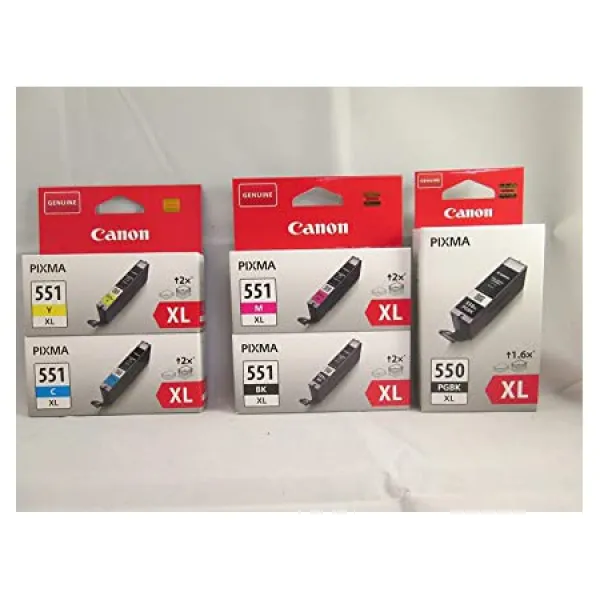 Canon PGI-550 CLI-551 대용량 카트리지-멀티 컬러 : Amazon.co.uk : 컴퓨터 및 액세서리 PROD1377000202, 상세 설명 참조0, Multicolours