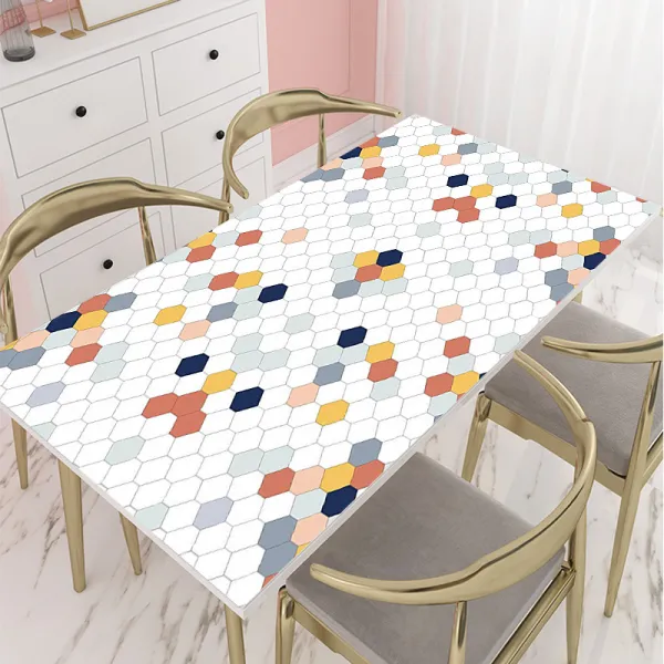 벽지 611# 스티커 셀프 찬장 주방 오일 방지 식탁 열 다소미얼 Z, 꽃등불이 60cm*3미터 흐려지다