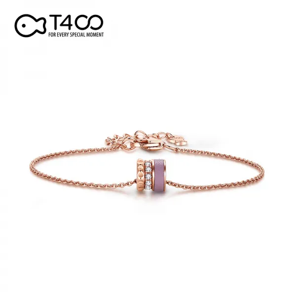 T400 행운라운드 925 실버 팔찌 여성용 한국판 트위터 계정 학생모집 개성여자 친구 베니안 크리스마스 발렌타인데이 선물 행운라운드, 단일상품