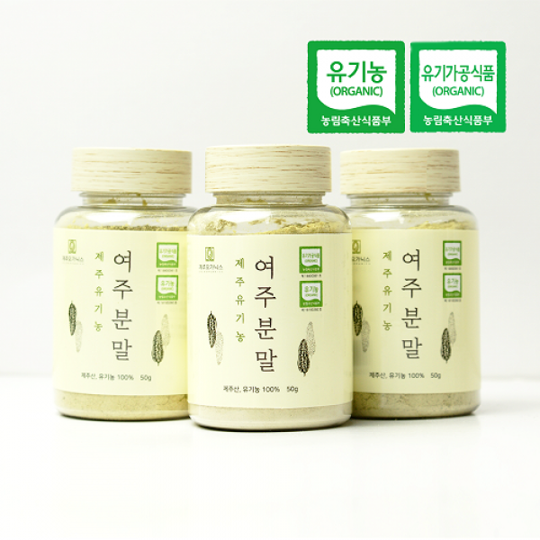 제주오가닉스 제주 유기농 여주분말, 3개, 50g