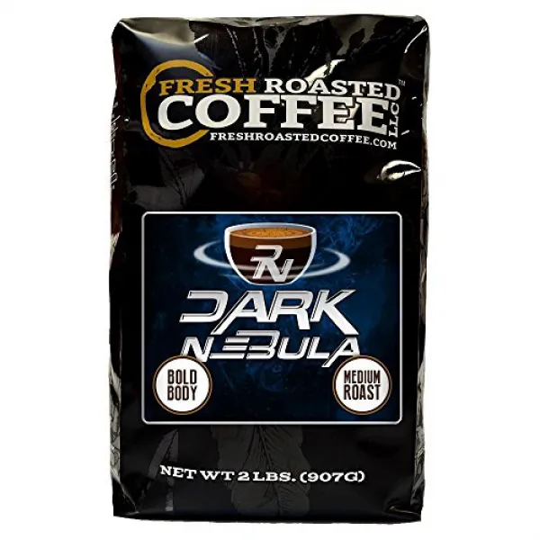 Dark Nebula Coffee Artisan Blend Whole Bean Bag Fresh Roasted Coffee LLC. (2 LB.) 어두운 성운 커피 숙련공, 1