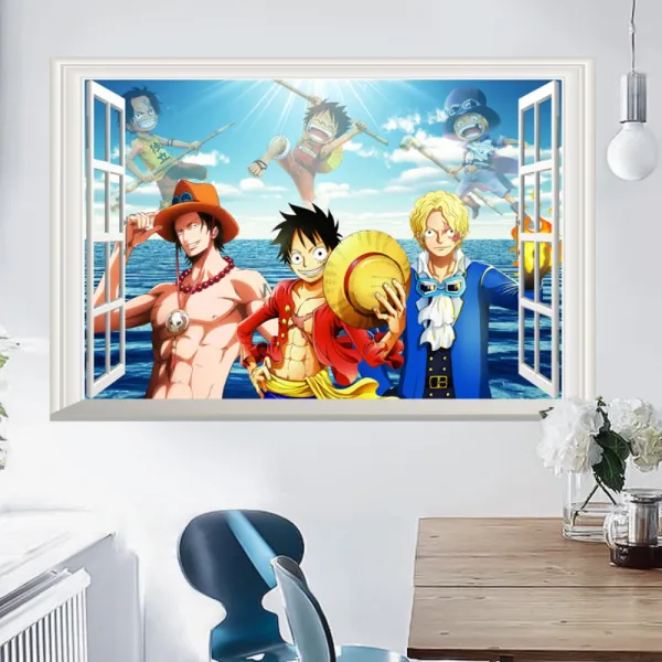원피스 현상금 포스터 최신버전, 원피스 삼형제 90 * 60cm