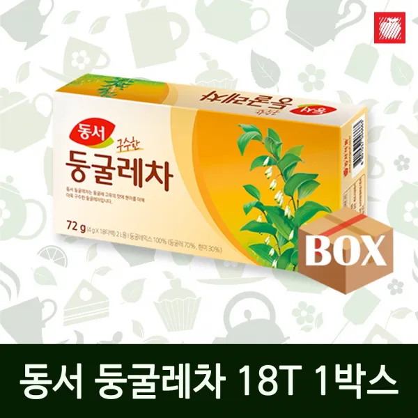 동서식품 둥굴레차 18t X 20개 1박스 4g