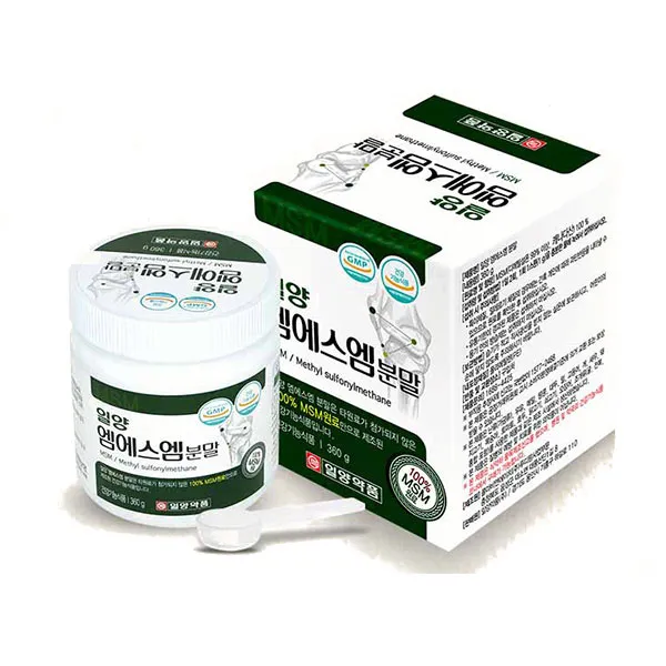 일양약품 일양엠에스엠분말 360g 6개월분 캐나다MSM 사은품 스포츠마사지크림, 360ml, 1개, 360g/6개월분