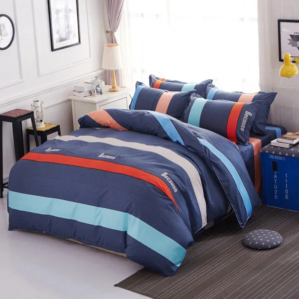 차렵이불 이불 겨울이불 순면 학생기숙사 싱글 6종 이불솜 봄가을 여름 요매트 풀세트 4종세트 C22 우아한