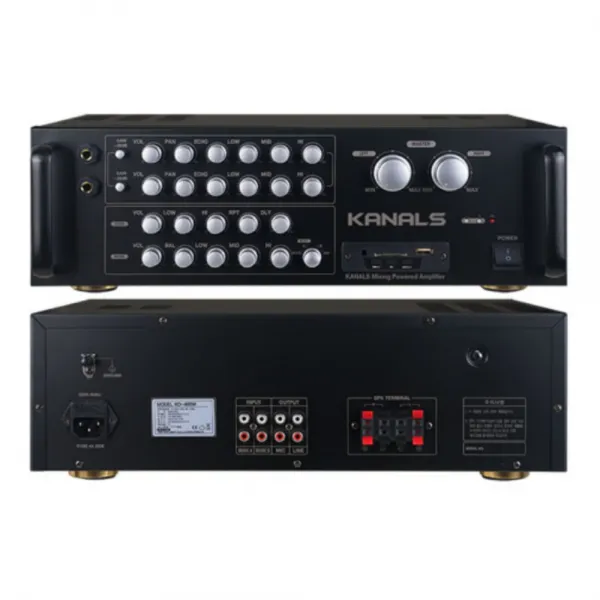 카날스 KQ-400W 노래방앰프 400W 에코 음색조절, 단일상품