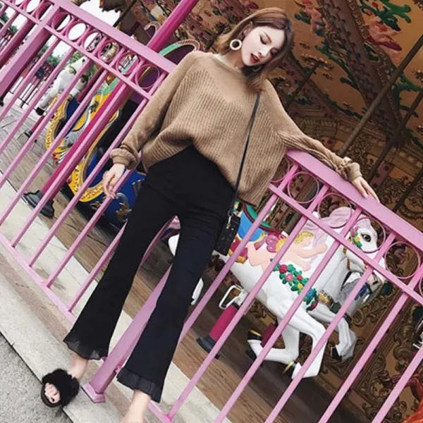 와이오 에이전시 세트 늦바람 홍콩무드 클럽 와이드 루즈핏 셀럽 스윗 캐쥬얼 인싸템 봄계절