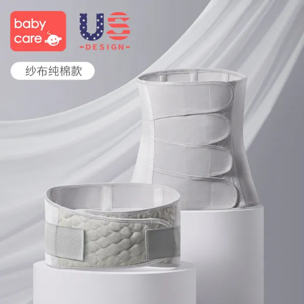 복대 BABYCARE 산후 받다 분골 명주실 가제 겨울 가을 임부 순산 전용 허리 1628646273, XL, 빙하 블루 -거즈 타입 골반교정밴드