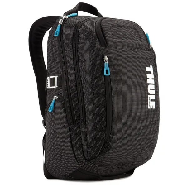 Thule to Crossover 21L 애플노트북 쌍둥이 pc 백팩 아웃도어 비즈니스 캐주얼 백 통근방수 블랙 tcbp-115