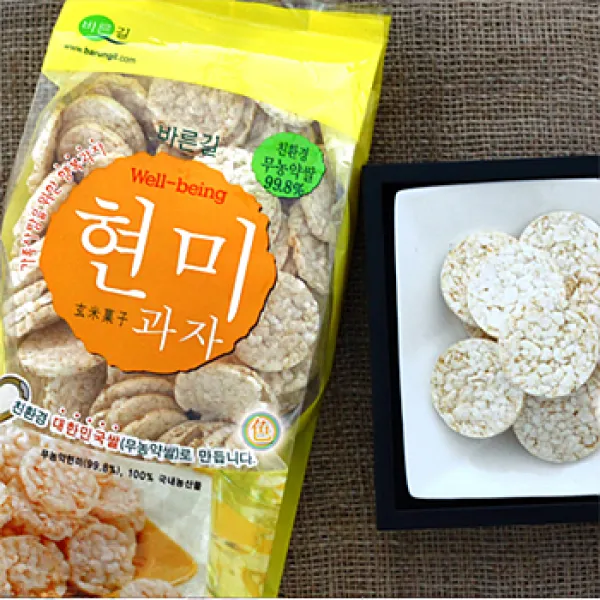 바른길 (바른길) 현미과자 (국산 110g) 기타스낵, 1개