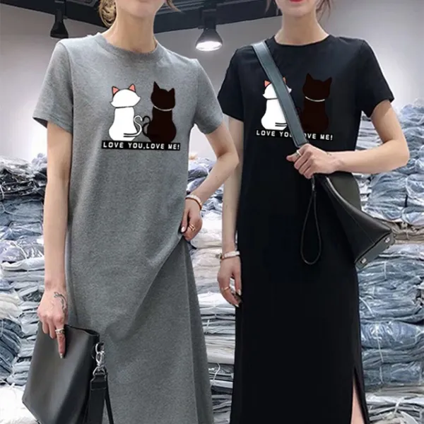 엘레스 여성 롱원피스 루즈핏 자체제작