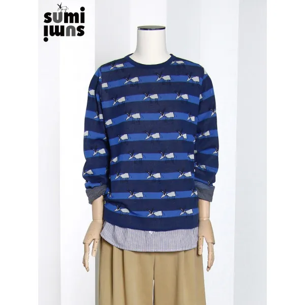 스트라이프노새풀오버 Sukskp02