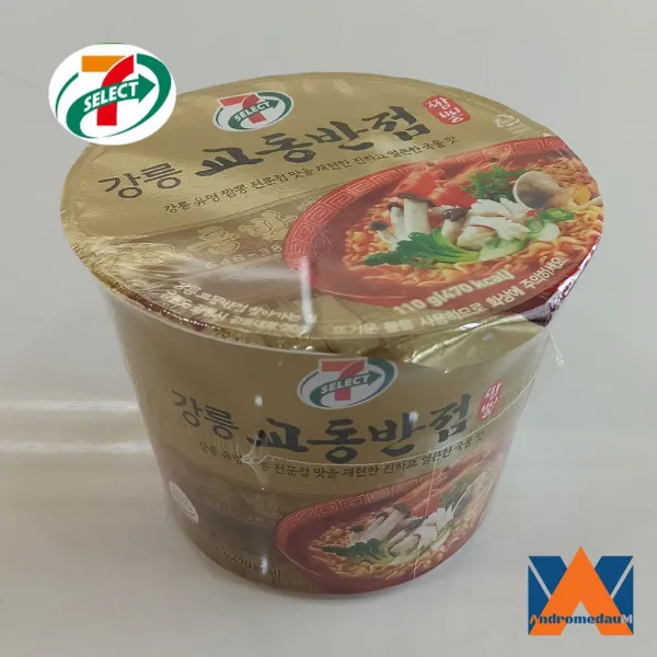 강릉 교동반점 짬뽕 (용기) 110g 직화짬뽕 110g, 짬뽕소컵 65g