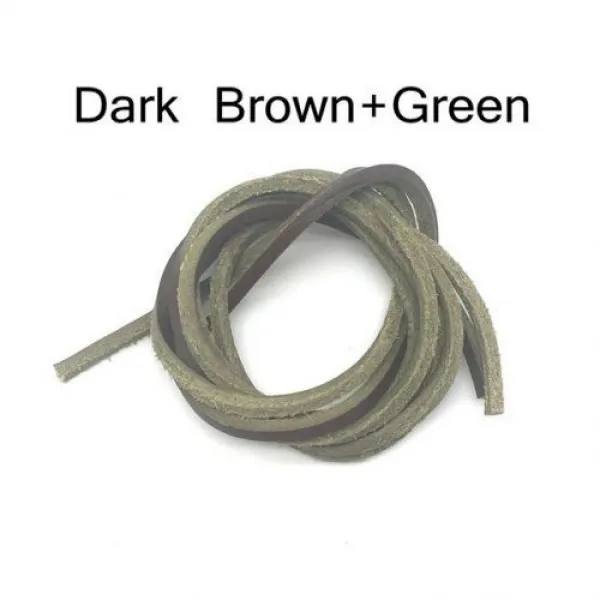 [해외] 1 Pair 첫 번째 최상층, Dark brown-Green 60cm